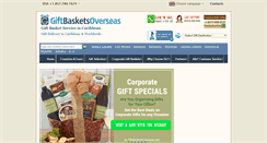 Desktop Screenshot of caribbean.giftbasketsoverseas.com