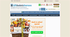 Desktop Screenshot of northamerica.giftbasketsoverseas.com