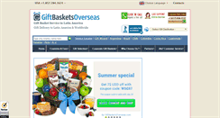 Desktop Screenshot of latinamerica.giftbasketsoverseas.com