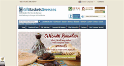Desktop Screenshot of europe.giftbasketsoverseas.com